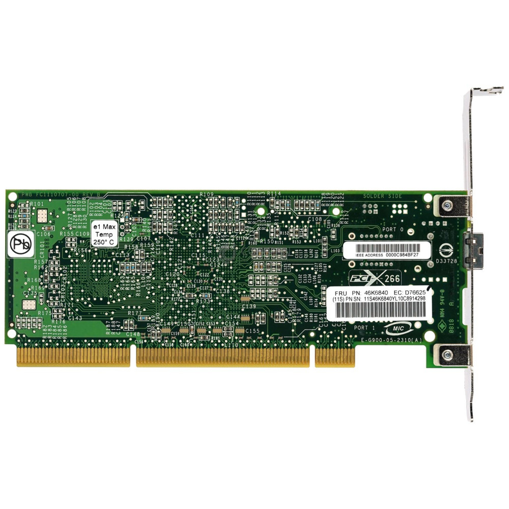 46K6840 IBM LP11000 PCI-X 1-PORT 4GB FIBRE CHANNEL CONTROLLER - 280E